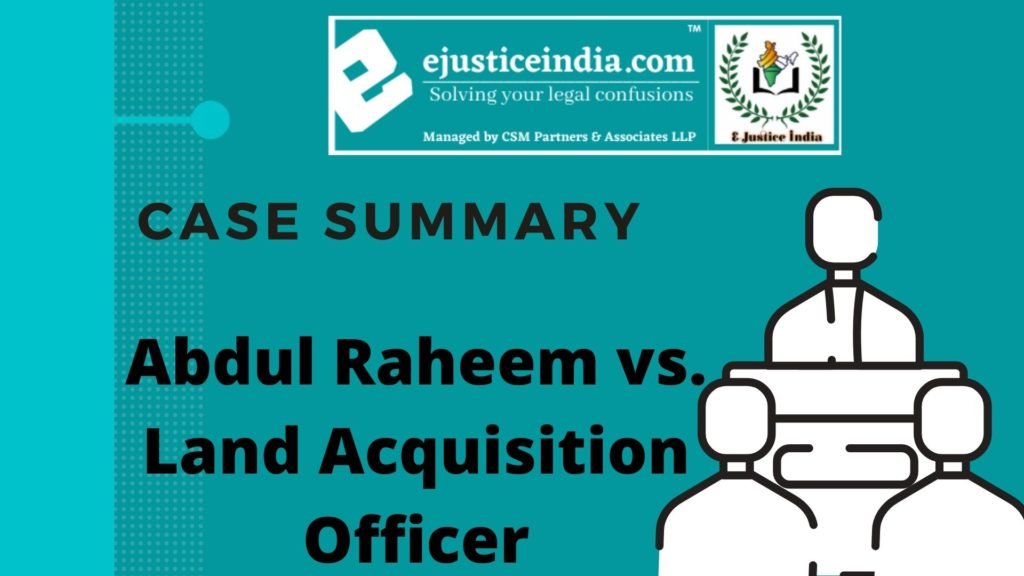Muru Ravim Maru Ram v Union of India 1980 - E-Justice India