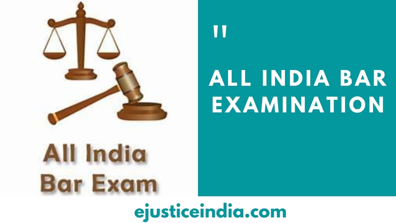 All India Bar Examination EJustice India