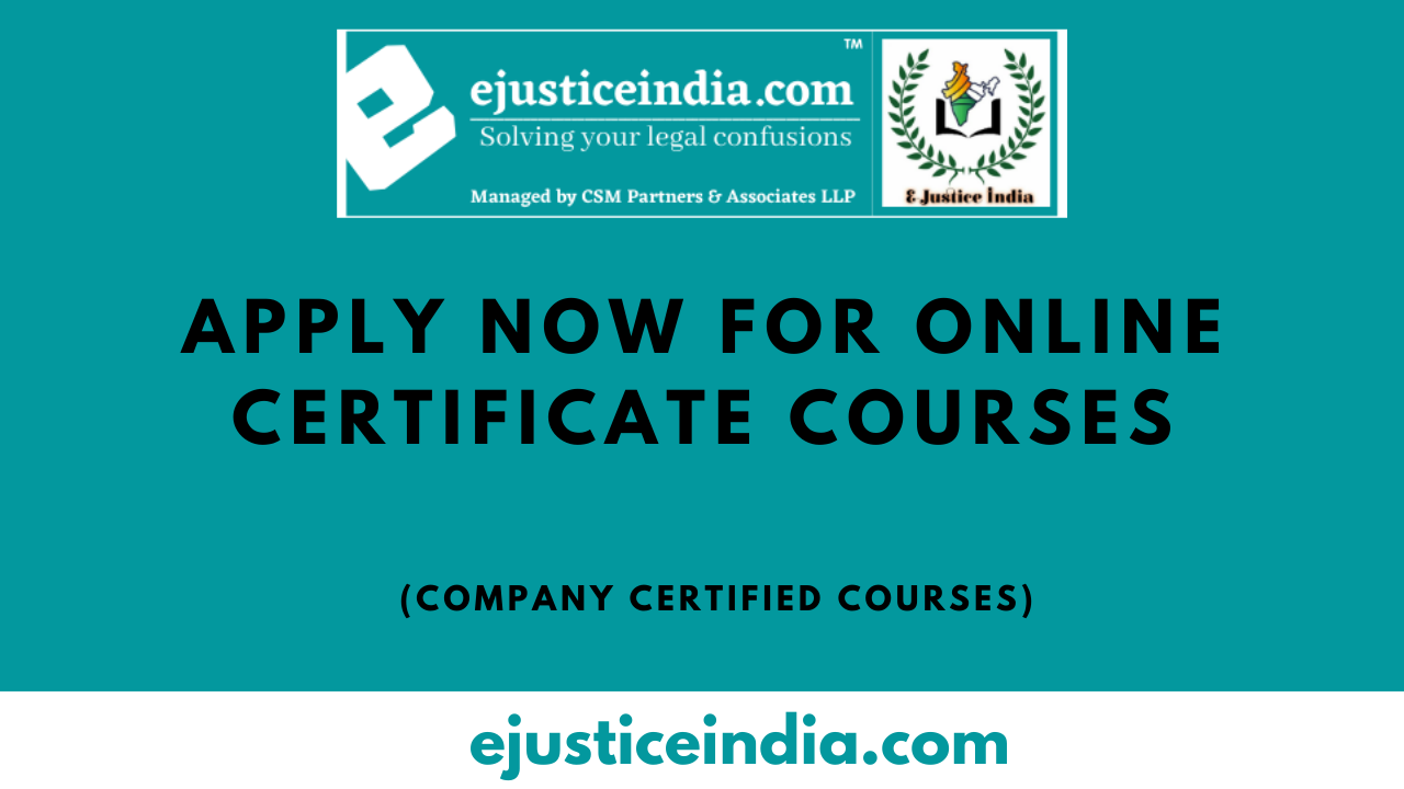 online certificate courses